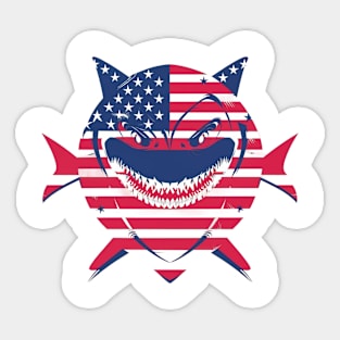 American shark Sticker